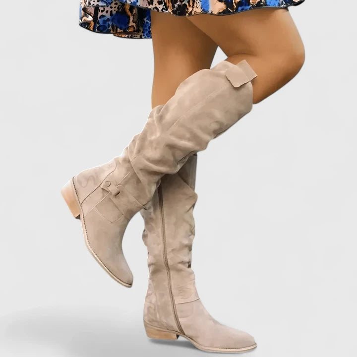 Marviont Élora Tall Suede Boots
