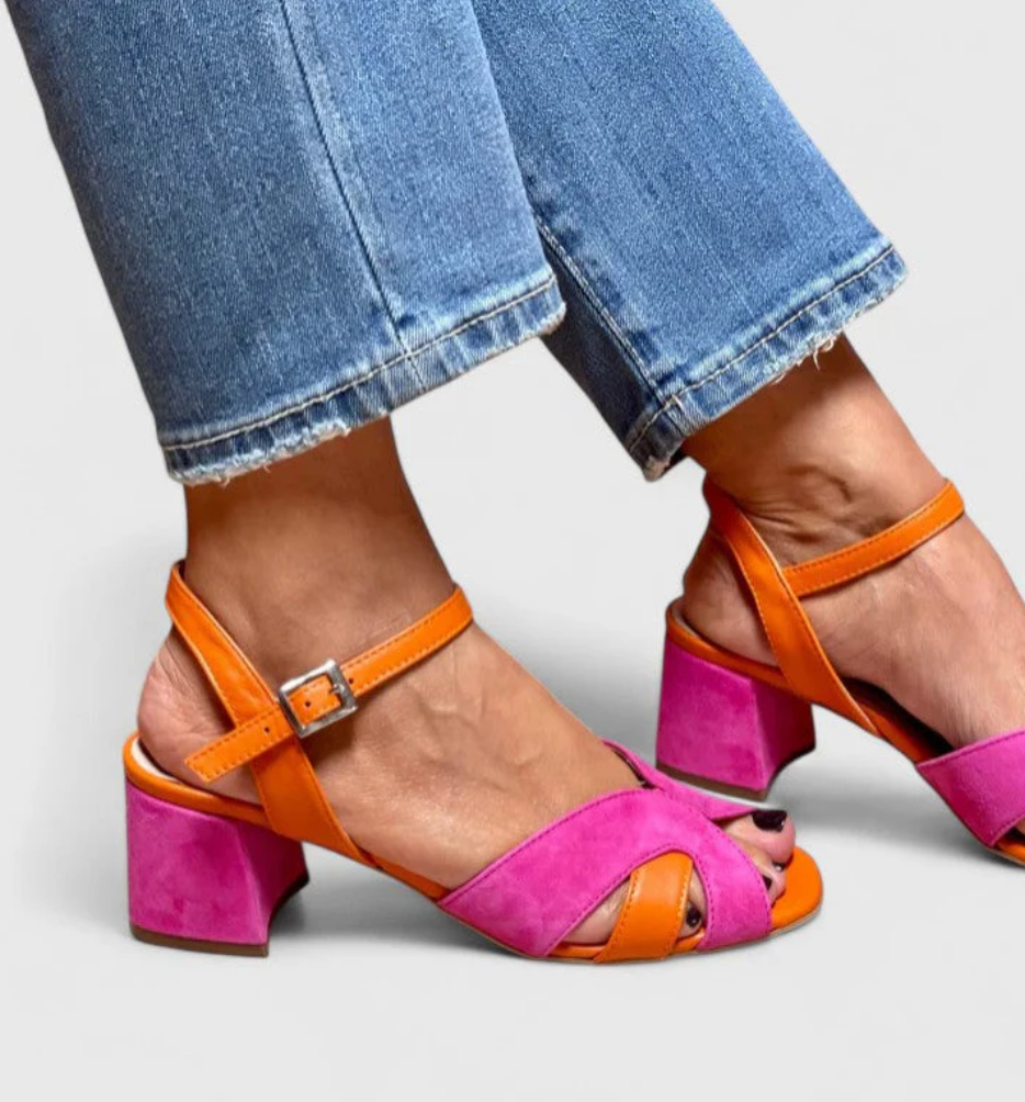 Scarlet Block Heel Sandal