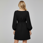 Back view - Black dress