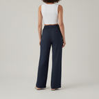 Back view – Navy blue trousers