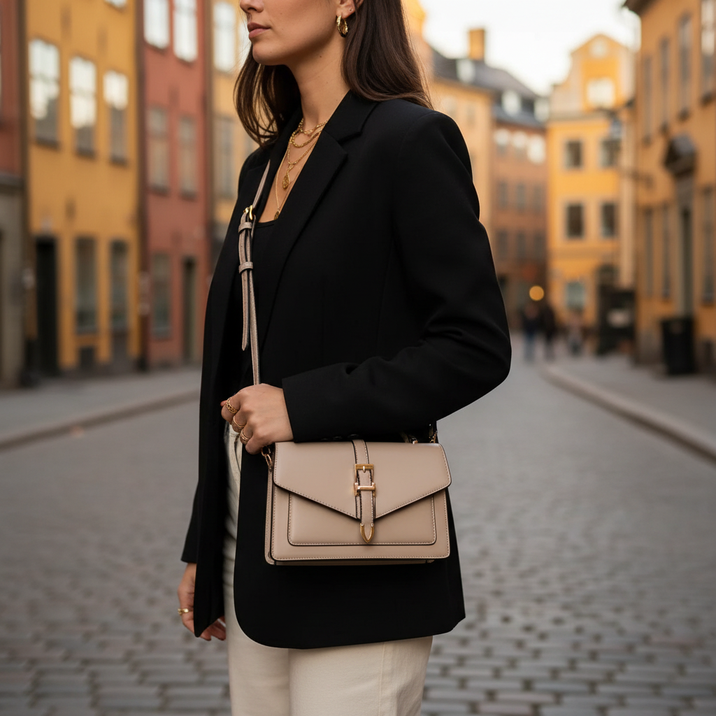 Beige Bag Correct Size Side