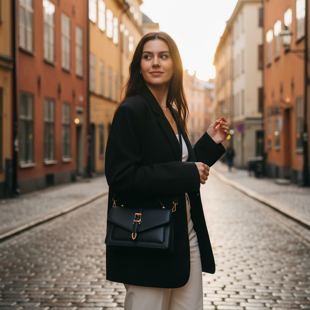 Black Bag Correct Size Looking Back