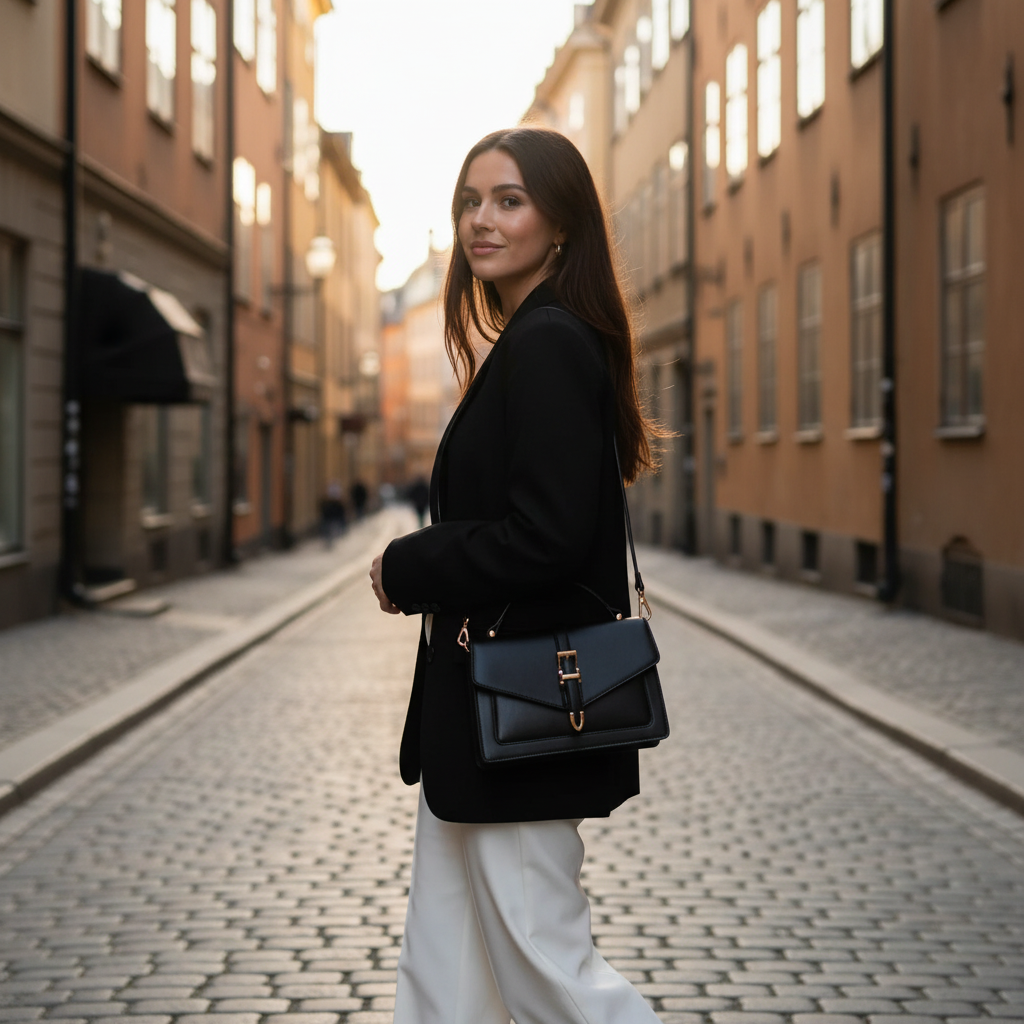 Black Bag Correct Size Walking