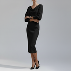 Black Dress Arms Crossed