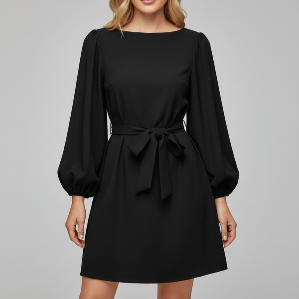 Black dress studio shot