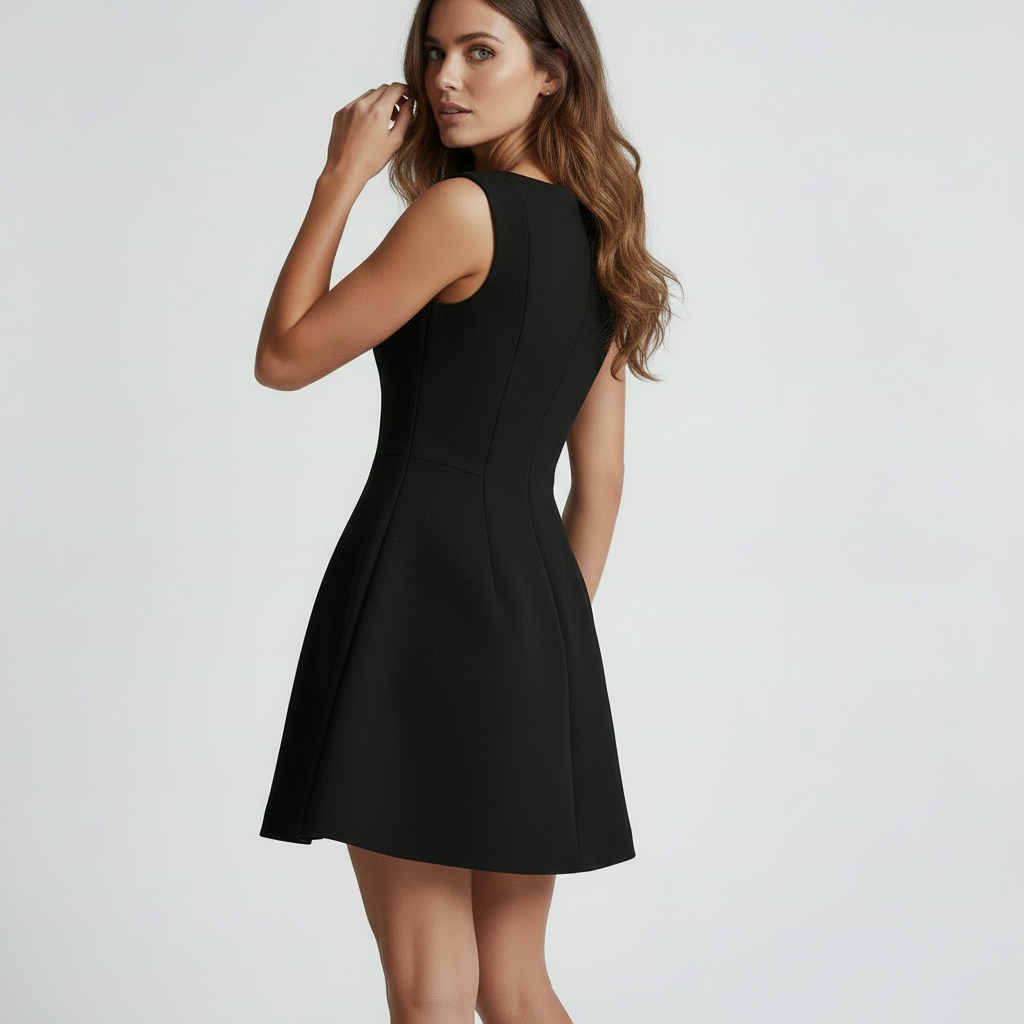 Black over shoulder