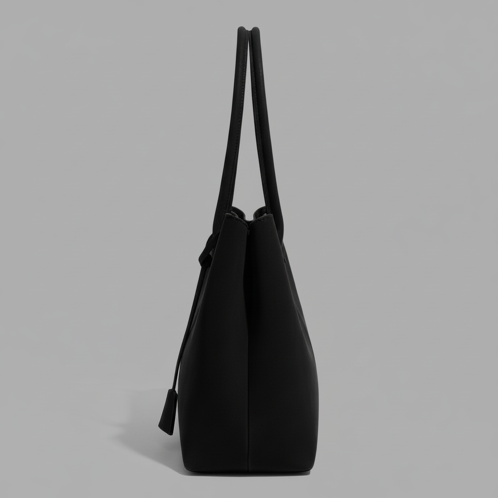 Black Tote Side