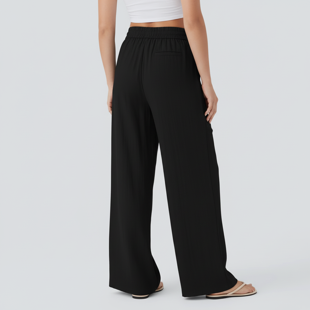 Black Trousers Back View