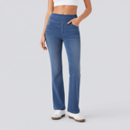 Blue Denim Jeans Studio Shot