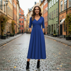 Blue dress - ultra realistic