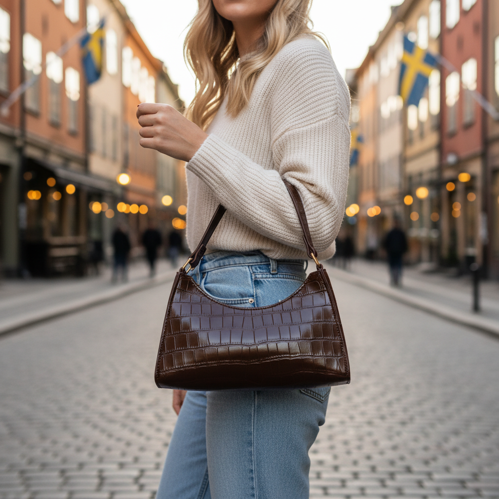 Brown Bag - Small Size Held in Hand