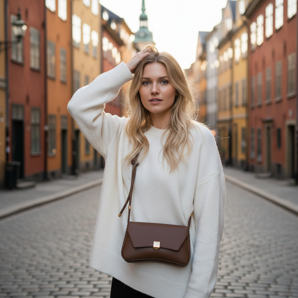 Brown Bag Ultra Realistic Adjusting Hair