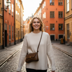 Brown Bag Ultra Realistic Walking Toward