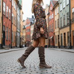 Brown boots - walking