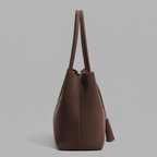 Brown Tote Side