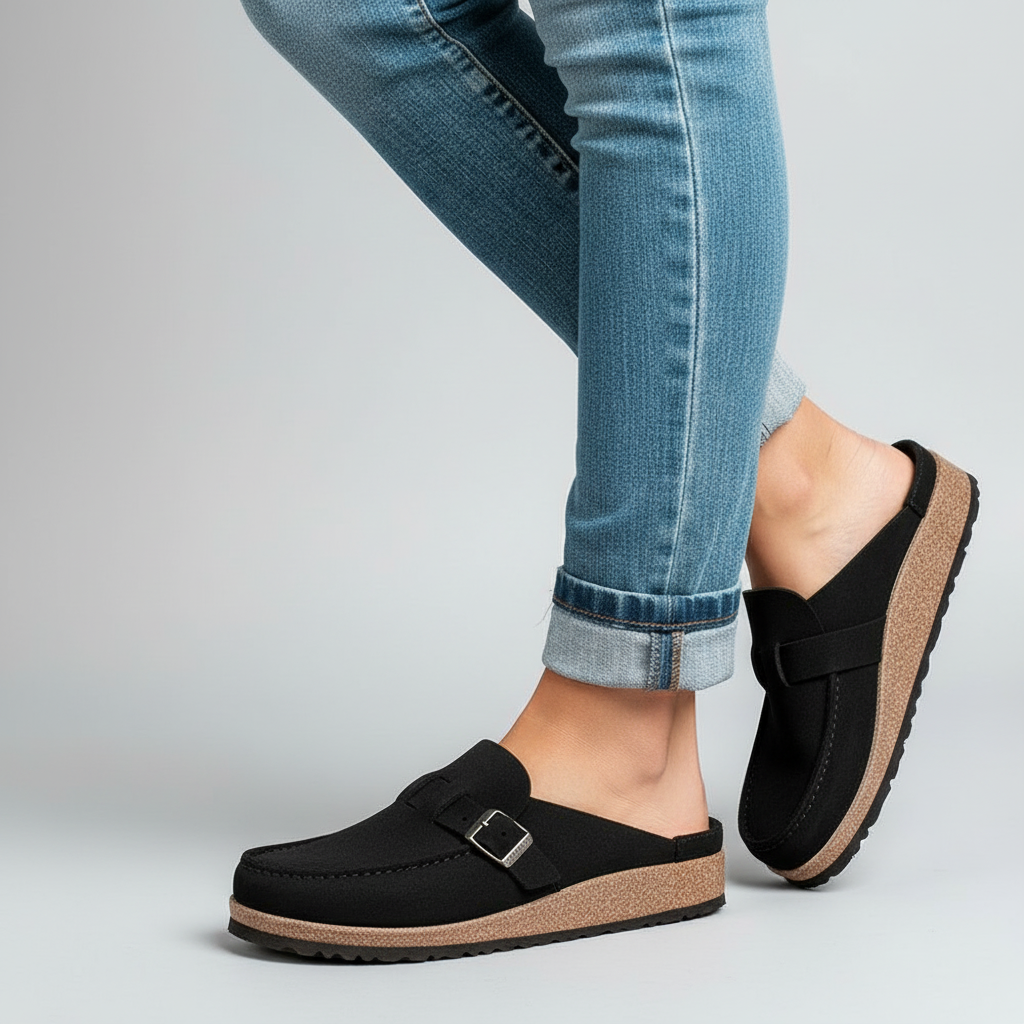 Clog Black Side