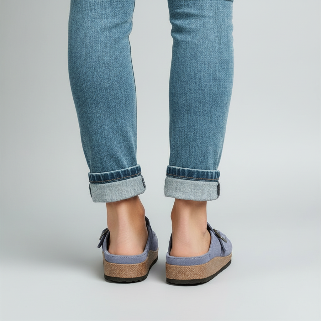 Clog Blue Back