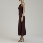 Dark Red Dress Side View 1080x1080