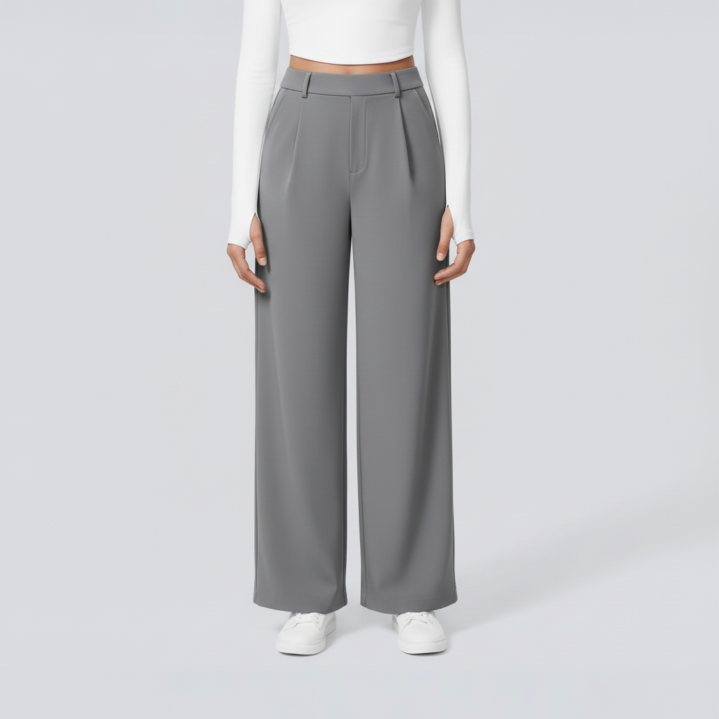 Gray wide-leg trousers 1080x1080