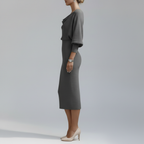 Grey Dress Side View