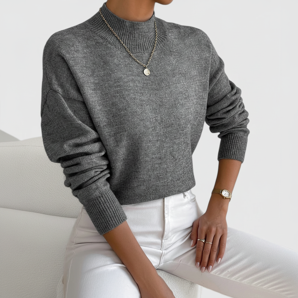 Grey knit sweater 1024x1024