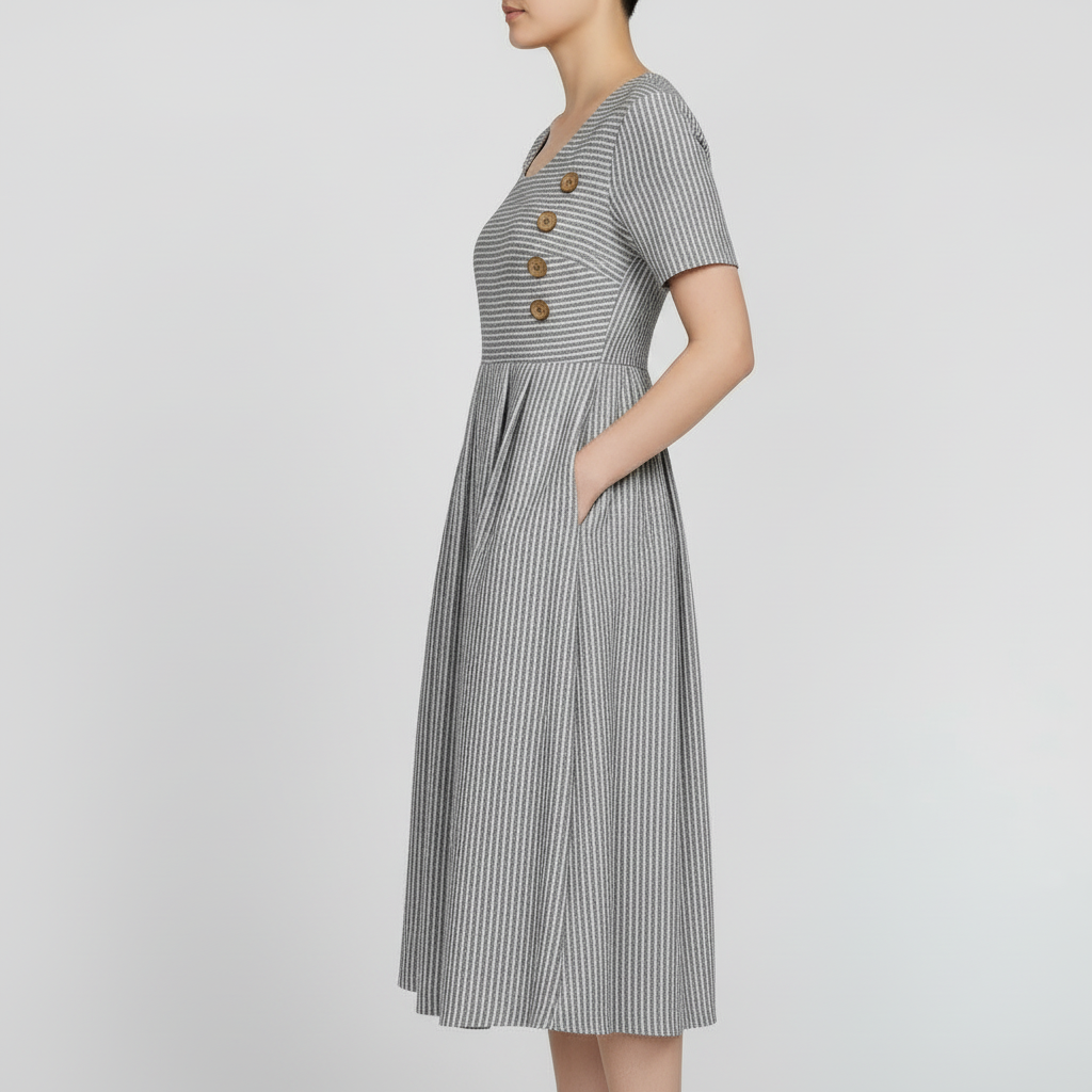Model Side — Grey Stripe