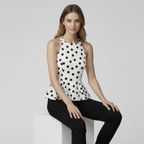 Peplum Top – Stool Sit