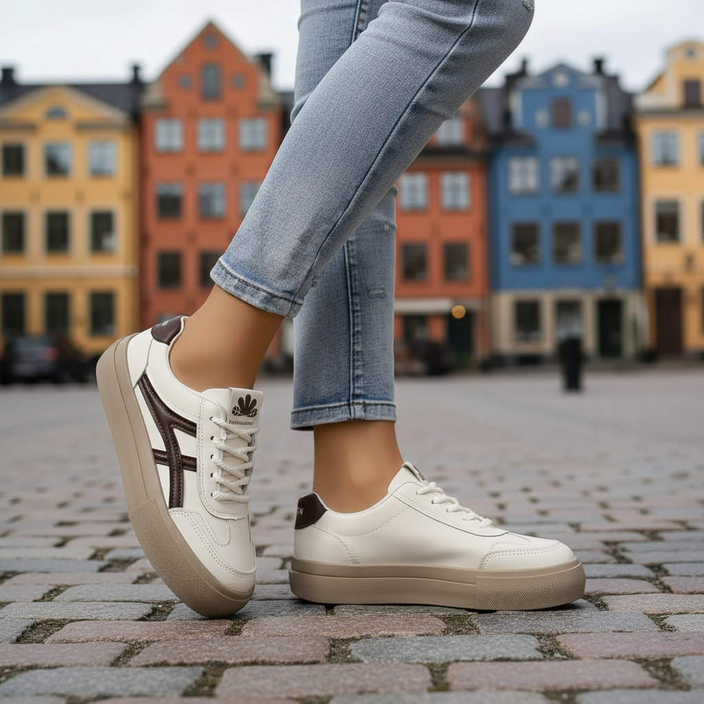 Platform sneakers side
