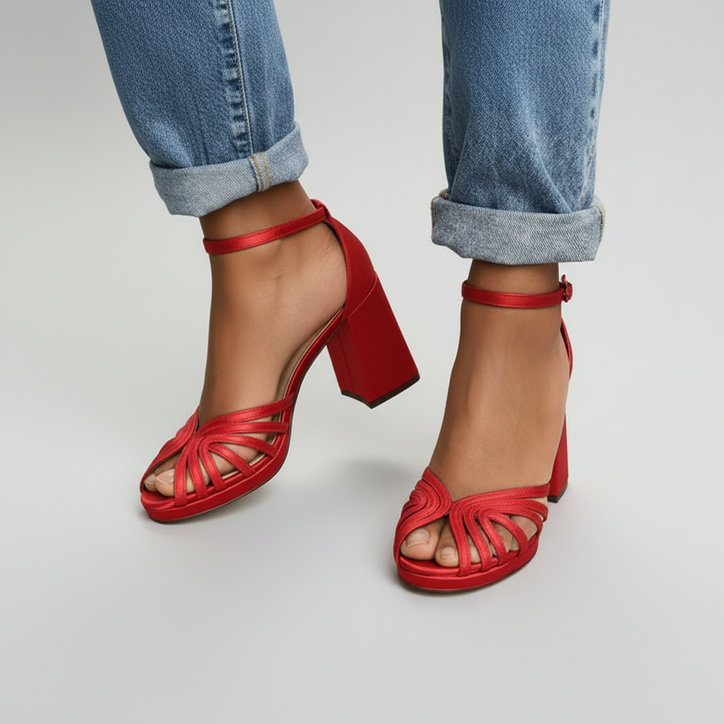Red Heel Lifted