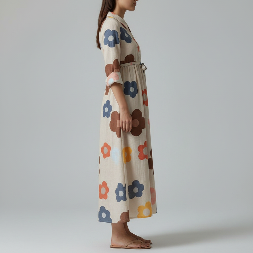 Retro Daisy Maxi – Nose Down Side Profile