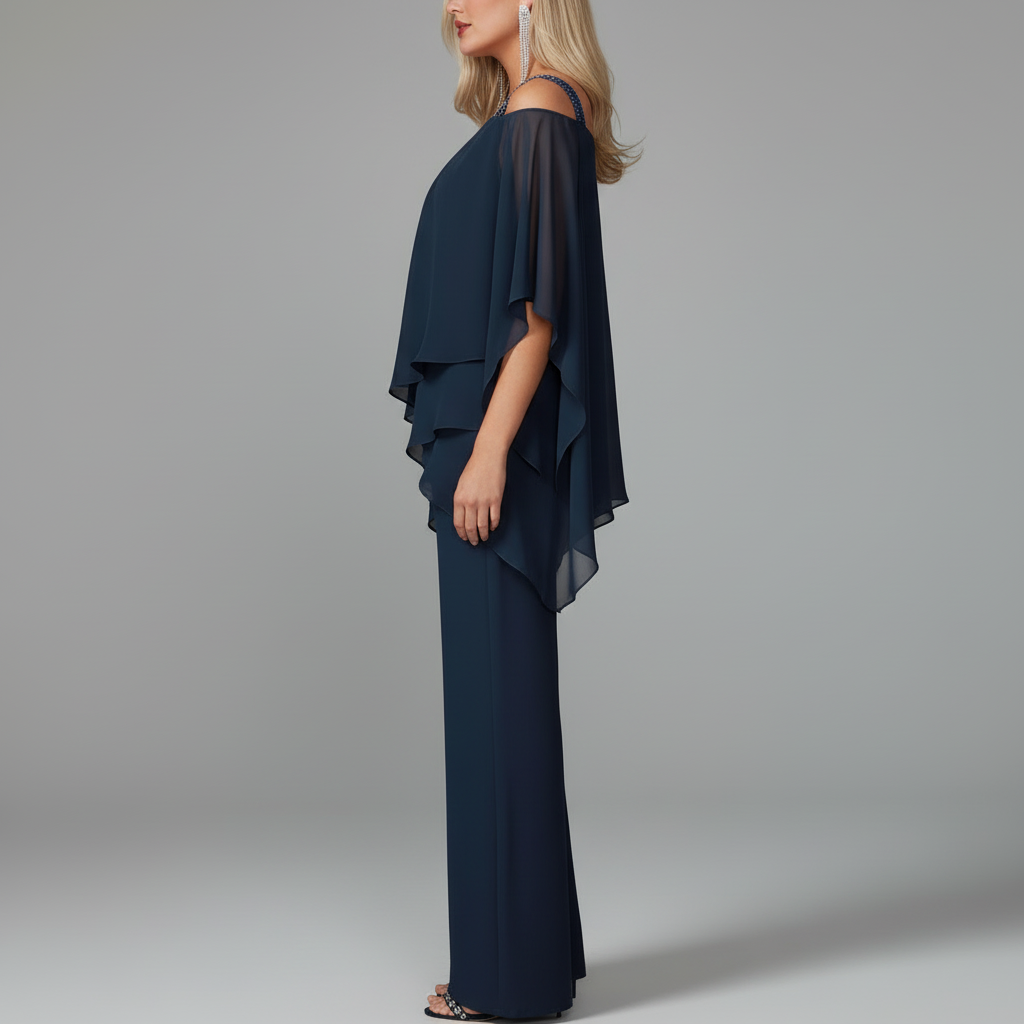 Bat Sleeve Two-Piece Set