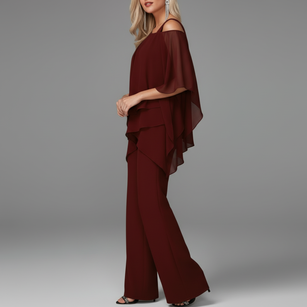 Bat Sleeve Two-Piece Set