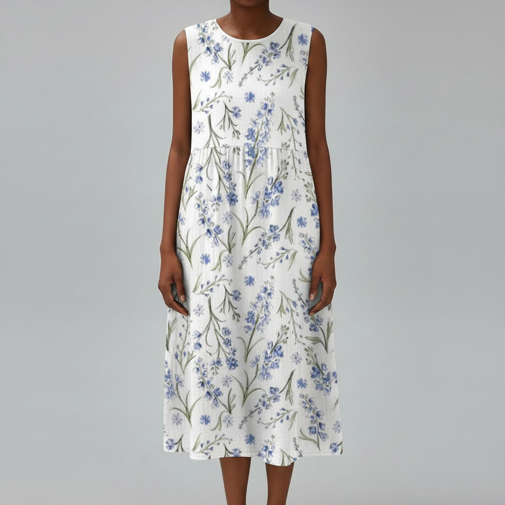 White Floral Dress Studio