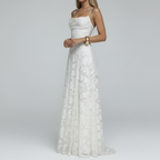 White Lace Maxi – 3/4 Studio