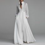 White Maxi Dress Editorial