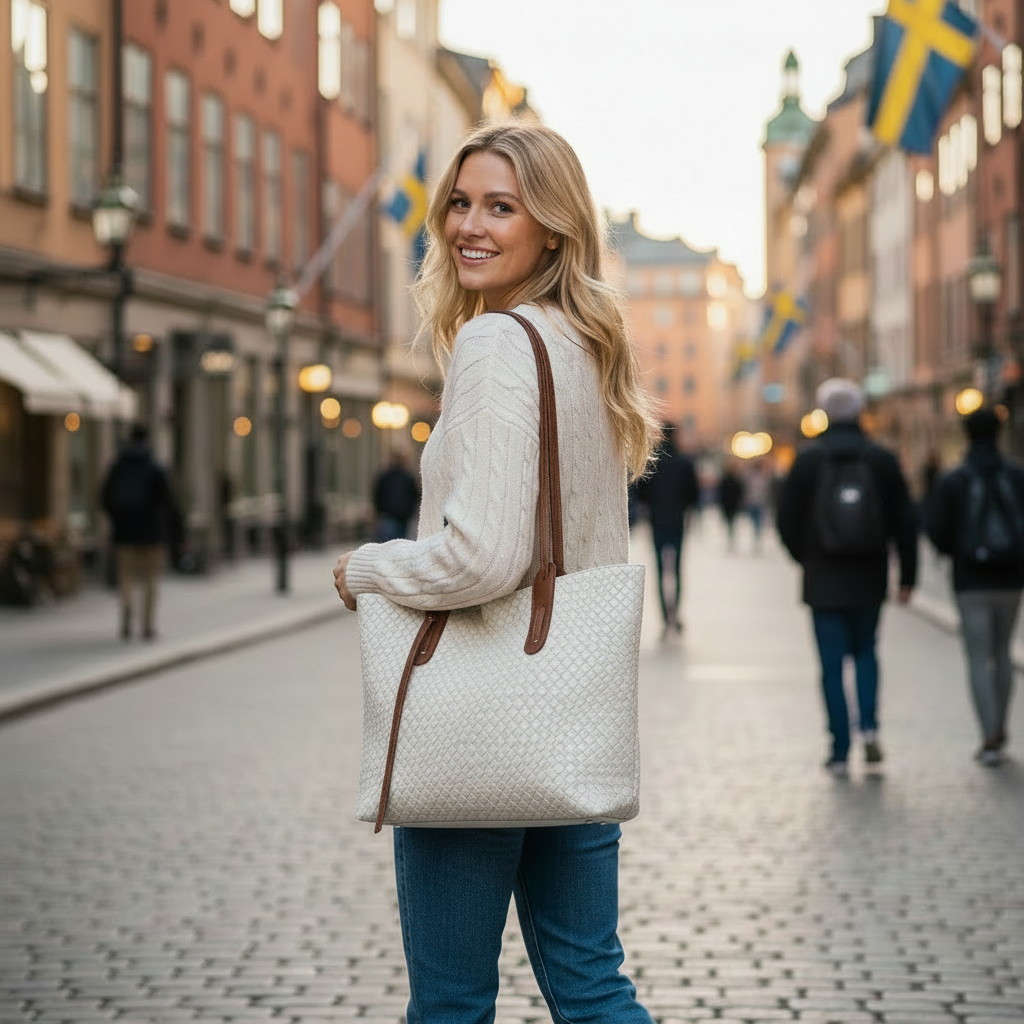 White Tote Lifestyle